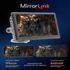 7 Inch HD Screen Car Stereo Compatible with Android Auto/Apple CarPlay, Mirror Link, Rear Camera, FM Signal Tramsmission, Portable Car Radio MP5 Player with Bluetooth 5.1/TF Card/USB/DC/AV in/Siri view 3