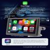 7 Inch HD Screen Car Stereo Compatible with Android Auto/Apple CarPlay, Mirror Link, Rear Camera, FM Signal Tramsmission, Portable Car Radio MP5 Player with Bluetooth 5.1/TF Card/USB/DC/AV in/Siri view 4