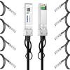 10-Pack 1m/3.28ft 10G Direct Attach Copper Cable, SFP+ Passive Twinax DAC Cable for Cisco SFP-H10GB-CU1M, Arista, D-Link, Intel, Meraki, Mikrotik, Netgear, TP-Link etc. view 1