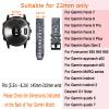 22mm Camo Quick Easy Fit Silicone Watch Band Compatible for Garmin Fenix 5/Fenix 5 Plus/Fenix 6/Fenix 6 Pro/Fenix 7, Sport Waterproof Replacement Smartwatch Wrist Strap for Forerunner 935/Forerunner view 2