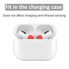 3 Pairs Compatible with AirPods Pro 1st 2nd Ear Tips Buds, Small Medium Large 3 Size Silicone Rubber Eartips Earbuds Gel Accessories Compatible with AirPods Pro 2 and 1st - S/M/L Red view 4