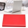 AAGAZA External Hard Drive, Ultra-Thin Portable SSD CNC Processing Advanced Mobile Phone Technology 750GB/841 (Color : Red, Size : 750GB) view 2