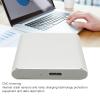 AAGAZA External Hard Drive, Ultra-Thin Portable SSD CNC Processing Advanced Mobile Phone Technology 750GB/841 (Color : Silver White, Size : 2TB) view 3