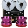 1 Pair Nab Hub Adapters, Reel to Reel Tape Nab Hub Adapter, 10 Inch Aluminium Nab Hub Adapter for Studer for for Akai for Teac (Rose) view 3