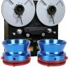1 Pair Nab Hub Adapters, Reel to Reel Tape Nab Hub Adapter, 10 Inch Aluminium Nab Hub Adapter for Studer for for Akai for Teac (Blue) view 3