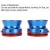 1 Pair Nab Hub Adapters, Reel to Reel Tape Nab Hub Adapter, 10 Inch Aluminium Nab Hub Adapter for Studer for for Akai for Teac (Blue) view 4