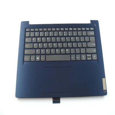 Bayjebu Parts for Lenovo ideapad 3-14IIL05 3-14IGL05 Palmrest Keyboard Bezel US Non-Fingerprint Blue 5CB1D67092