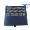 Bayjebu Parts for Lenovo ideapad 3-14IIL05 3-14IGL05 Palmrest Keyboard Bezel US Non-Fingerprint Blue 5CB1D67092 view 2