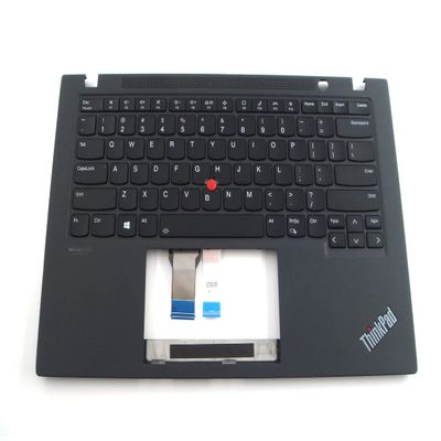 Bayjebu Parts for for Lenovo ThinkPad T14s Gen 2 Palmrest Keybaord Bezel US Backlit for WWAN Version 5M11A37559