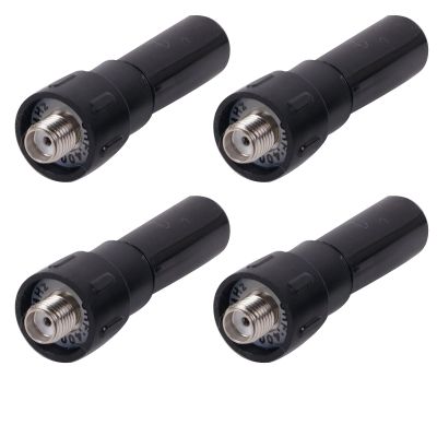 1.8" SMA-Female Stubby Antenna GRA-SH45 | UHF 400-470MHz | Mini, Lightweight, Efficient | 4-Pack for Handheld Radios