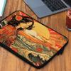 Abstract Sunset 2-Sided Print Mac Book Pro 16" Sleeve - Great Wave Laptop Sleeve - Japanese Mac Book Sleeve view 3