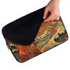 Abstract Sunset iPad Sleeve - Great Wave Tablet Sleeve - Japanese Carrying Case - 10 inches view 2