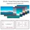 FEELWORLD LUT6E 6 Inch 1600nits 3D LUT Touch Screen DSLR Camera Field Monitor with Waveform VectorScope Histogram 4K HDMI Input Output 1920X1080 IPS Panel Attached Tilt Arm view 4