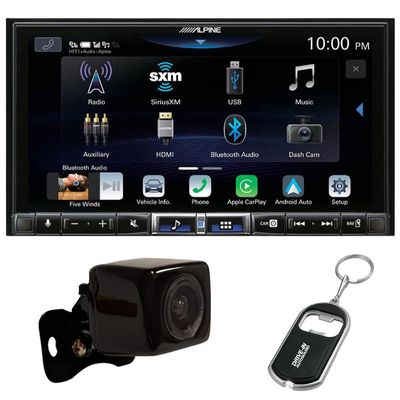 Alpine ILX-507 7" Multimedia Receiver (Doesn't Play Disc) with CarPlay/Android Auto and Backup Camera