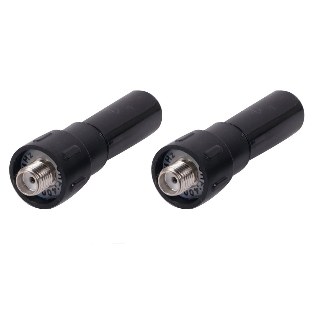 1.8" SMA-Female Stubby Antenna GRA-SH45 | UHF 400-470MHz | Mini, Lightweight, Efficient | 2-Pack for Handheld Radios