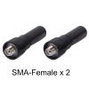 1.8" SMA-Female Stubby Antenna GRA-SH45 | UHF 400-470MHz | Mini, Lightweight, Efficient | 2-Pack for Handheld Radios view 2