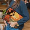 Abstract Sunset HP 16" Sleeve - Great Wave Laptop Sleeve - Japanese Laptop Sleeve with Zipper - 1-Sided view 3