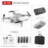 HDRC-608S drone automatic return dual-camera high-definition aerial photography (grey) view 2