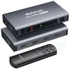HDMI Switch 5 in 1 Out 4K@60Hz, GANA HDMI Splitter Switcher with Remote, Aluminum HDMI 2.0 Switch Box Hub for 3D, HDCP2.2, HDR, Compatible with Xbox, PS5/4/3,Fire Stick,Roku,Blu-Ray Player view 1