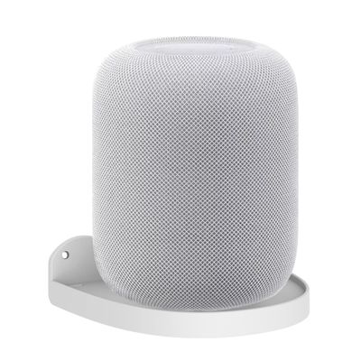 Aokicase For Apple Homepod 1/2 Holder, Apple Homepod 1/2 Wall Mount Stand Accessory with Integrated Cable Management, Smart Home Speaker Accessory Rack (White, JT01) 2PSC