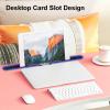 TATSEN Foldable Computer Table Portable Laptop Table Stand Foldable Laptop Bed Tray Table Multifunction Laptop Desk Lazy Laptop Desk Bed for Home Office School (Color : Style 3) view 3