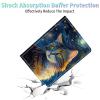 Rossy Case for 6.8" Kindle Paperwhite (11th Generation 2021) and Kindle Paperwhite Signature Edition Slim PU Leather Multi-Angle Adjustable Stand Smart Cover with Auto Wake/Sleep,Watercolor Cat view 4