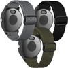 Elastic Bands for Garmin Venu/Sq/Sq 2/Forerunner 165/55/645/245 Music Watch Band, Garmin Vivoactive 6/5/3 Bands, 20mm Nylon Sport Wristband for Garmin Vivomove HR/Sport Men Women 3Pack view 1
