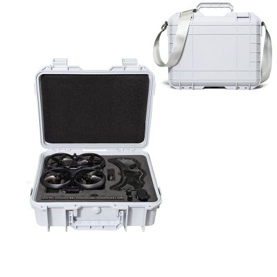 Palumma Waterproof Hard Case for DJI Avata Goggles 2 Drone Carrying Case for Avata Goggles 2 Protective Shockproof Travel Box with Adjustable Shoulder Strap