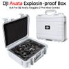 Palumma Waterproof Hard Case for DJI Avata Goggles 2 Drone Carrying Case for Avata Goggles 2 Protective Shockproof Travel Box with Adjustable Shoulder Strap view 2