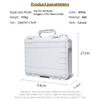 Palumma Waterproof Hard Case for DJI Avata Goggles 2 Drone Carrying Case for Avata Goggles 2 Protective Shockproof Travel Box with Adjustable Shoulder Strap view 4