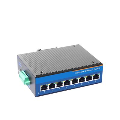 USR-ISG RJ45 Ports Gigabit Industrial Switch 10/100/1000Mbps Rate IP40 Protection EMC Level 3 with 5, 8, 16 /POE Electrical Ports (8-Port)