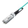 10G SFP+ AOC Cable - 10GbE SFP+ to SFP+ Active Optical Fiber Cable, OM3 MMF Direct-attach Fiber Assemblies with SFP+ connectors for Cisco SFP-10G-AOC40M, Ubiquiti UniFi, Supermicro, Mikrotik, 40-meter view 4