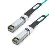 10Gtek 10G SFP+ AOC Cable - 10GbE SFP+ to SFP+ Active Optical Fiber Cable, OM3 MMF Direct-Attach Fiber Assemblies with SFP+ connectors for Ubiquiti UniFi UACC-AOC-SFP10-5M, 5-Meter view 3