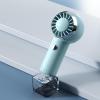 NARTED Portable Fan Handheld Silent Small USB 2000 Mah Rechargeable Mini Neck Fan for Student Dormitory Office Outdoor Handheld Fan white view 3