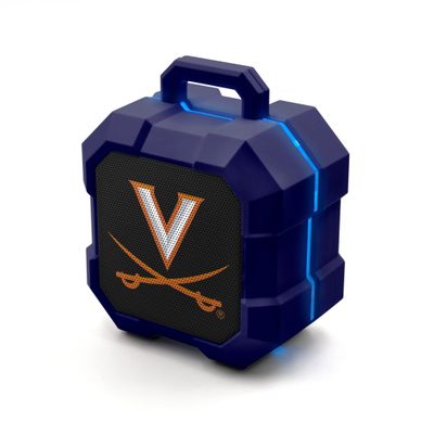 SOAR NCAA Shockbox LED Wireless Bluetooth Speaker, Virginia Cavaliers