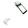 BoxWave Charger Compatible with SMAJAYU Android 10 Handheld POS (FP7900) - PD GAN miniCube (30W), 30W Tiny PD GAN Type-C Wall Charger - Winter White view 1