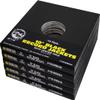 (50) 10" Record Jackets - Black (Glossy Finish) - with Hole #10JWBKHH view 1