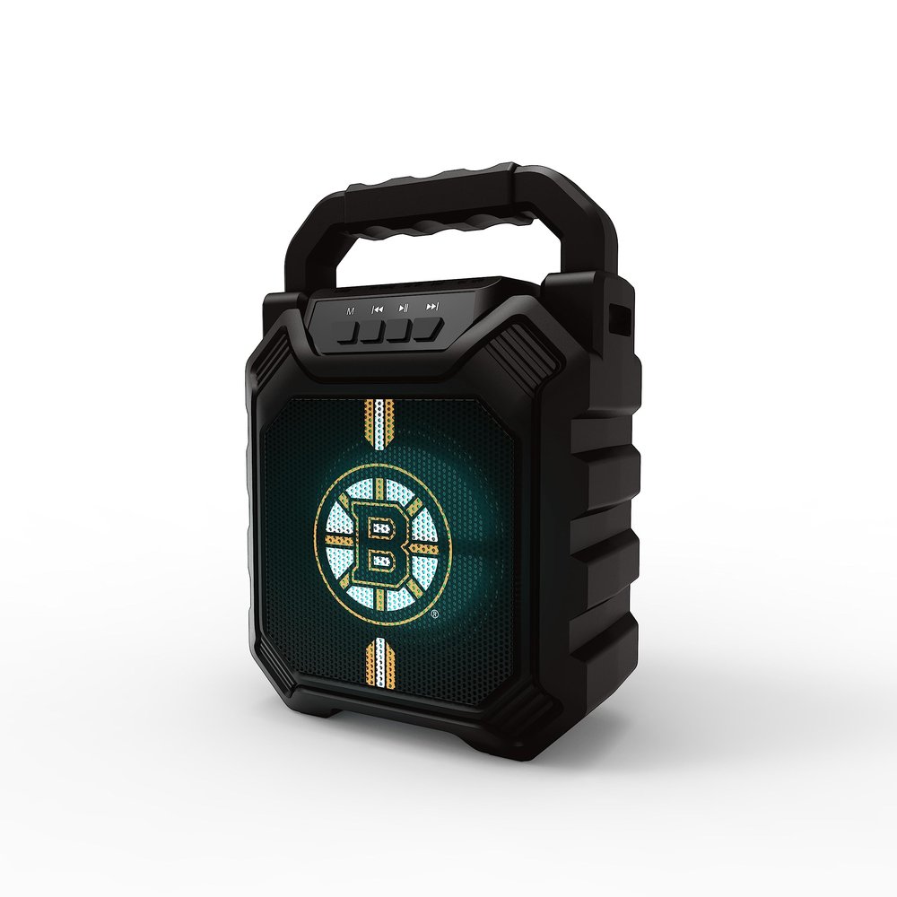 SOAR NHL XL Shockbox Wireless Bluetooth Speaker, Boston Bruins