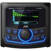 JVC KD-MR305BTS Marine Guage Receiver Weatherproof, 2.7 Inch LCD, Built in Amplifer, Bluetooth, Digital Media MP3 Player, No CD Player, USB Port, AM/FM/Weather Band Tuner, Rear Camera Input view 2