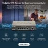 D-Link Gigabit VPN Router Perfect for Remote and Hybrid Work 4 Port Gigabit Dual WAN Failover Enterprise-Grade Encryption Follows TAA/NDAALimited Lifetime Protection (DSR-250V2) view 2