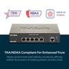 D-Link Gigabit VPN Router Perfect for Remote and Hybrid Work 4 Port Gigabit Dual WAN Failover Enterprise-Grade Encryption Follows TAA/NDAALimited Lifetime Protection (DSR-250V2) view 3