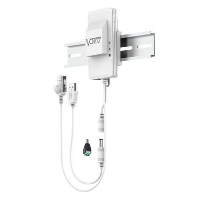 VONETS Dual Band 2.4GHz/5GHz WiFi Bridge/Router/Wireless Repeater WiFi Ethernet Convert/Hotspot Signal Cover, AC1200, DC/USB Powered for DVR Surveillance Camera VAP11AC with Smart Cooling Fan