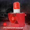 1.24mile Security Alarm Siren with Remote Control 45W 130dB Loud Horn IP65 Waterproof Industrial Siren for Fire Police Airport Warehouse Factory AC110V view 4