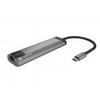 ADAPTADOR 5 in 1 USB-C NATEC Fowler GO 2X USB 3.0 HUB, HDMI 4K, USB-C PD view 3