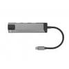 ADAPTADOR 5 in 1 USB-C NATEC Fowler GO 2X USB 3.0 HUB, HDMI 4K, USB-C PD view 4