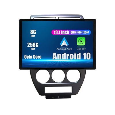 ZERTRAN Android Radio 13.1" Car Stereo Autoradio Navigation Headunit Multimedia Player GPS Touchscreen RDS DSP BT WiFi Carplay Replacement for Jeep Compass 2007-2010, if Applicable