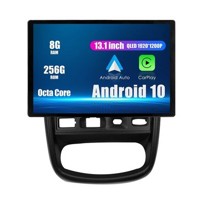 ZERTRAN Android Radio 13.1" Car Stereo Autoradio Navigation Headunit Multimedia Player GPS Touchscreen RDS DSP BT WiFi Carplay Replacement for Renault Duster 2014, if Applicable