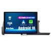 ZERTRAN Android Radio 13.1" Car Stereo Autoradio Navigation Headunit Multimedia Player GPS Touchscreen RDS DSP BT WiFi Carplay Replacement for Toyota Hiace 2010-2018, if Applicable view 1