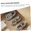 Operitacx 36pcs Reusable Silicone Cable Ties Cord Organizers for Efficient Wire Management and Easy to Use and Portable for Home Office and Travel view 3