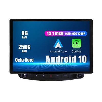 ZERTRAN Android Radio 13.1" Car Stereo Autoradio Navigation Headunit Multimedia Player GPS Touchscreen RDS DSP BT WiFi Carplay Replacement for Lexus Is250 2005-2012, if Applicable